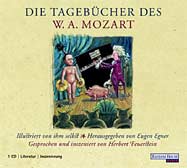 Die Tagebücher des W.A. Mozart, 1 Audio-CD