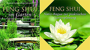 Feng Shui im Garten, m. Notiz-Bagua