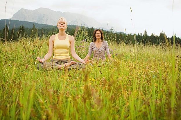 Seele baumeln lassen bei Yoga