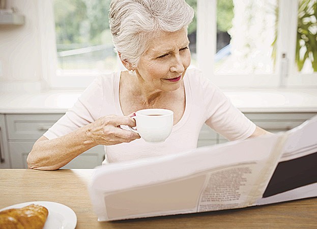 Generation 60+ liebt den Kaffeegenuss am Morgen