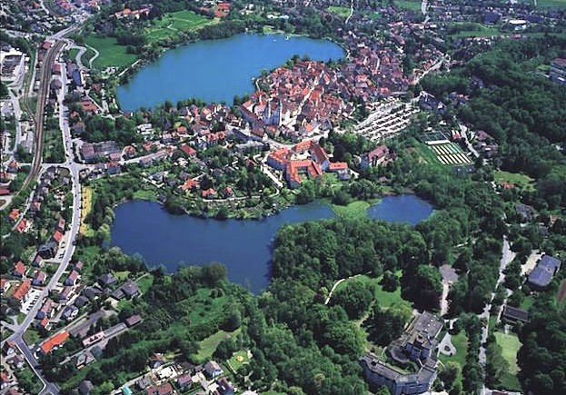 Bad Waldsee von oben