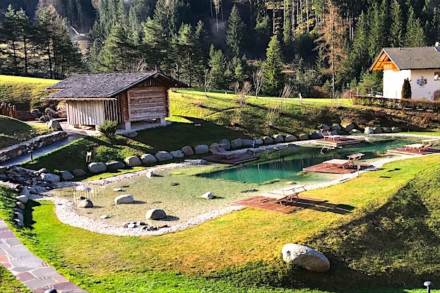 Cyprianerhof-Sauna mit Badesee