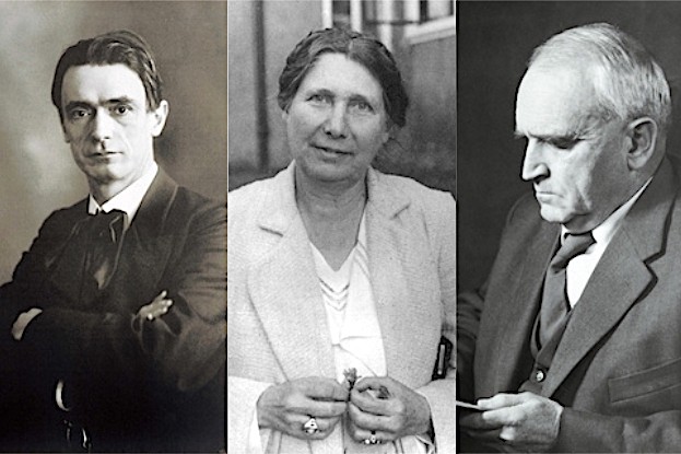 Weleda-Gründer: Rudolf Steiner, Dr. Ita Wegmann, Oskar Schmiedel