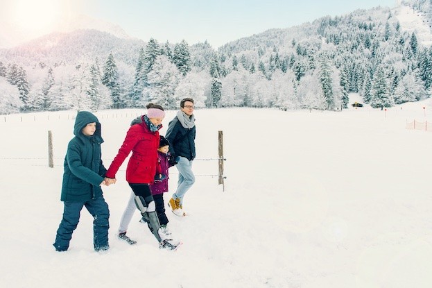 Denise mit ihrer Familie