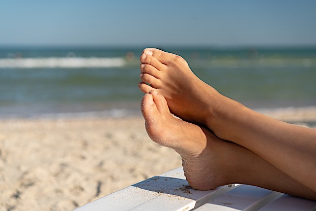 Wellness genießen trotz Hallux Valgus