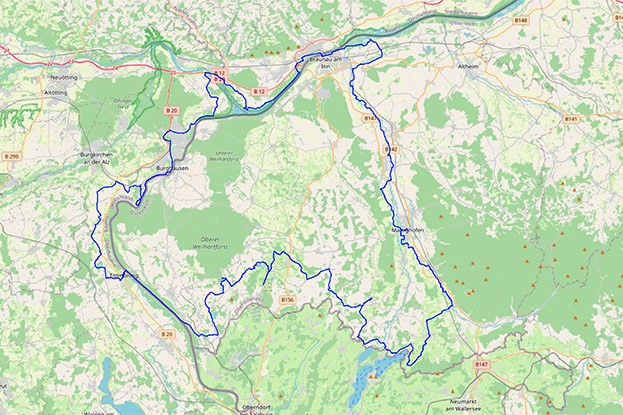 Entdeckertour Route