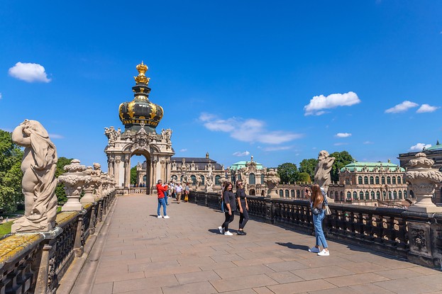 Dresden: Barocker Zwinger & Kronentor