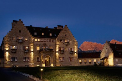 DAS KRANZBACH im Abendrot - ©Hotel Kranzbach GmbH