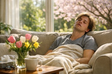 Das Geheimnis der Frühjahrsmüdigkeit - ©MD AI