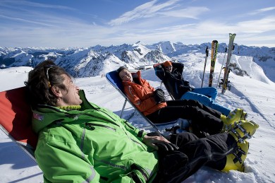 Sonnenanbeter willkommen - © Obertauern