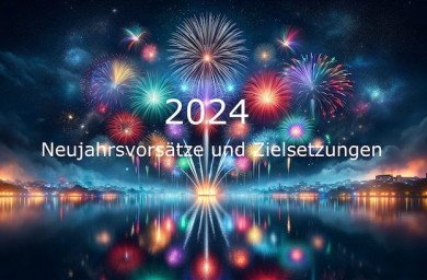 Neujahrsvorsätze und Zielsetzungen 2024 - ©MD