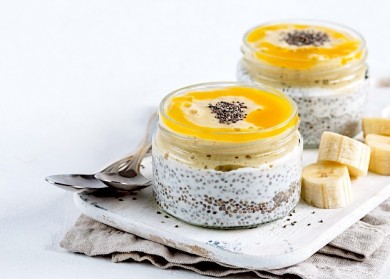 Pudding mit Chia Samen - ©katekrsk.pic by Depositphotos