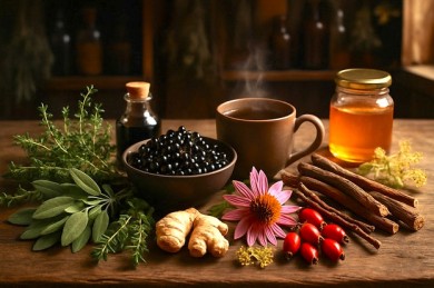 Heilkräuter für Ihr Immunsystem - ©MD AI