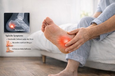 Was ist ein Fersensporn - ©MD AI