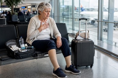 Reisefähigkeit bei chronischen Erkrankungen - ©MD AI