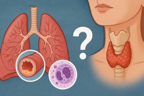 Eosinophiles Asthma und Schilddrüsenknoten - ©MD AI
