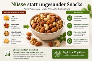 Nüsse der einfachste Snack-Hack - ©MD AI