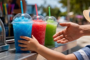 Slush-Ice: Risiko durch Glycerin - AI-generiert