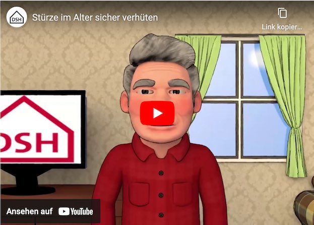 Stolperfallen vermeiden - Stürze verhindern