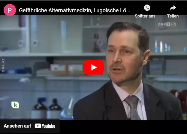 Lugol´sche Lösung oral anwenden