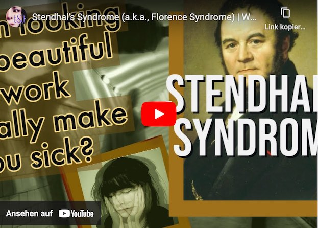 Stendhal-Syndrom