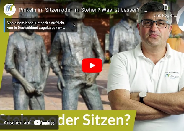 Pinkeln Sie im Sitzen oder im Stehen?