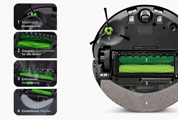 Roomba Combo® j7+ Saug- und Wischroboter