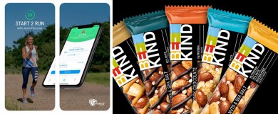 Start 2 Run App / BE-KIND Protein-Riegel - Start 2 Run App / BE-KIND Protein-Riegel -