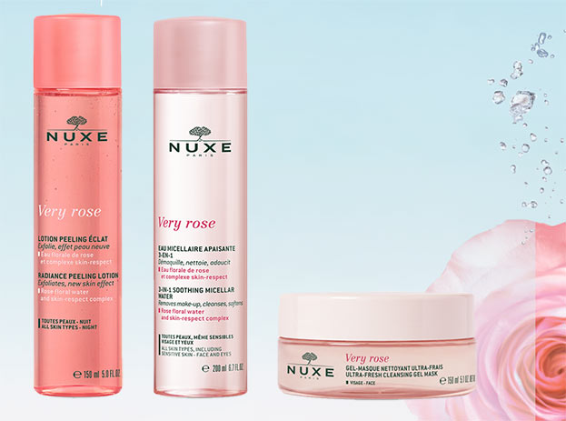 NUXE Very Rose Linie-©NUXE Paris