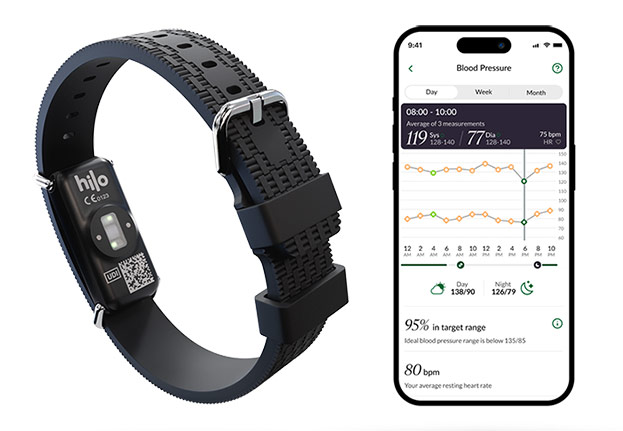 Hilo 24/7 Blutdruckmessgerät-©Aktiia SA