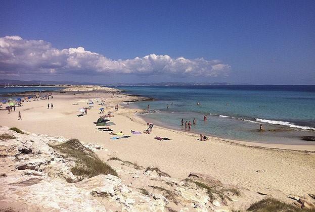 Strand auf Formentera