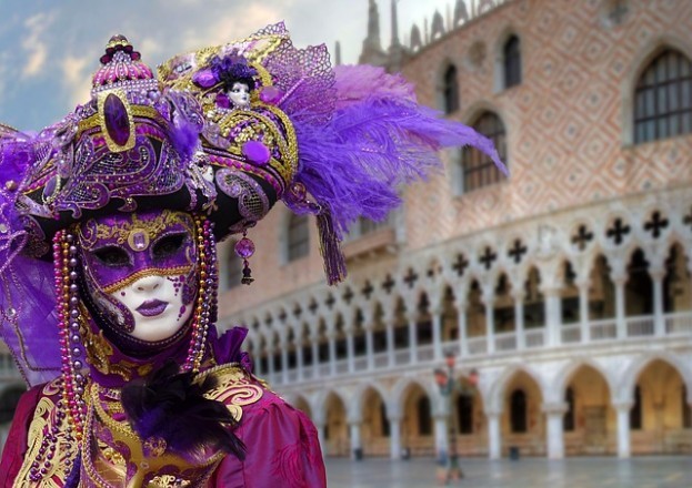 Weltbekannt: Carneval in Venedig