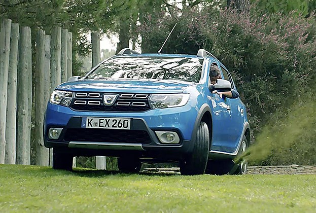 Dacia Sandero bei der 