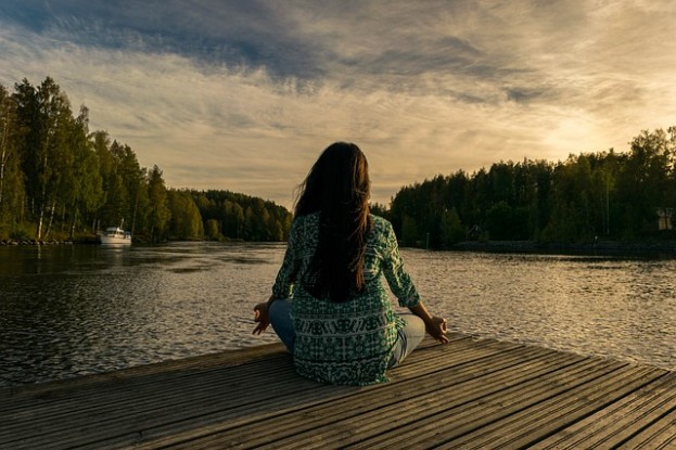 Yoga in freier Natur