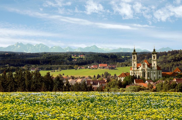 Ottobeuren mit Wallfahrtskirche