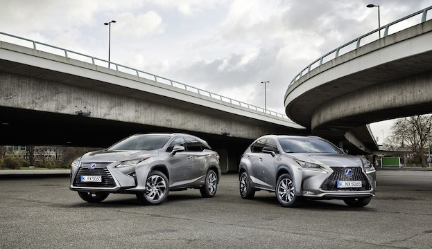 Premium-SUV Modelle Lexus NX und RX