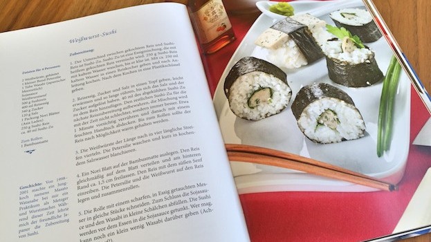 Rezept für Weißwurst-Sushi