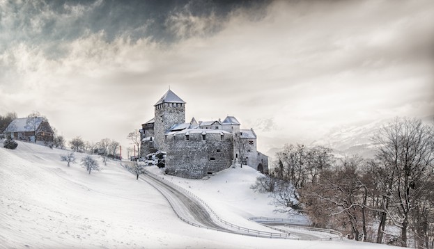 Fürstliches Schloss in Vaduz (Liechtenstein)