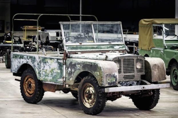 Unrestaurierter Land Rover Serie 1