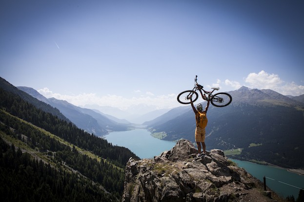 Die Biketour über die Hochebene Plamort ist nicht besonders schwer 