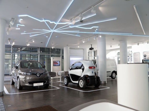 Concept Store für Elektrofahrzeuge in Berlin 