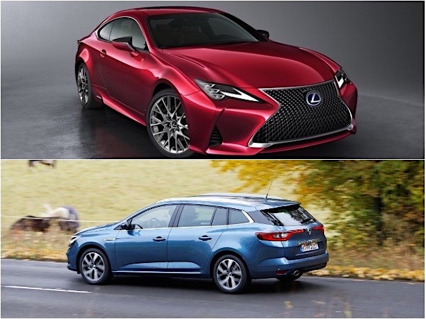 Lexus RC und Mégane Grandtour, Kompaktklasse