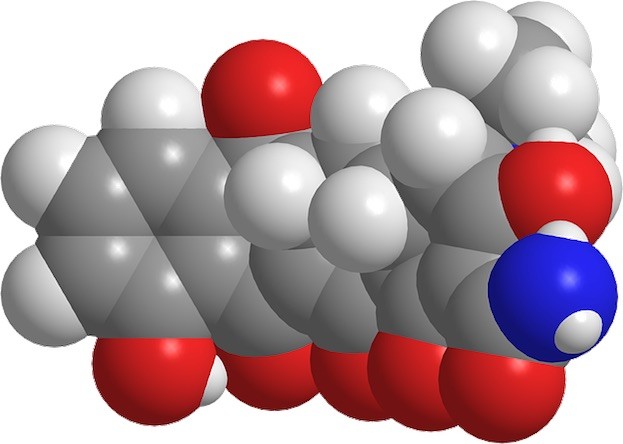 Antibiotikum-Moleküle