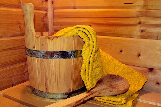 Sauna sorgt für Entspannung