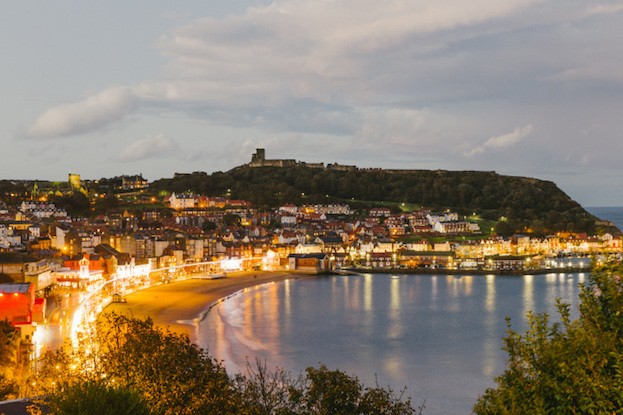 Scarborough at night - Yorkshire