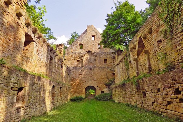 Klosterruine auf dem Disibodenberg