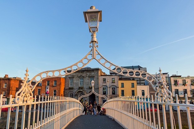Dublin Bridge in Irland