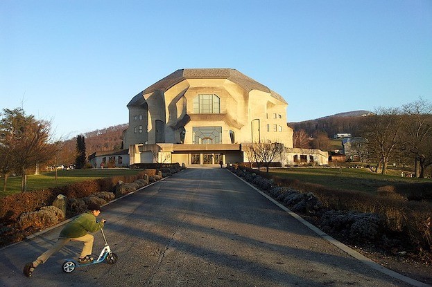 Das Goetheaneum in Dornach, Kanton Solothur, Schweiz