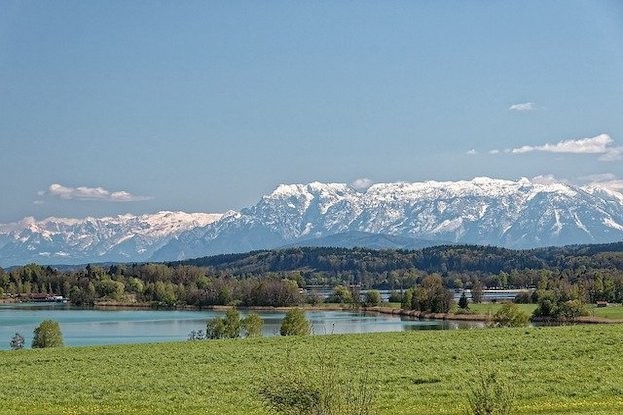 bis zum Rupertiwinkel mit dem Waginger See