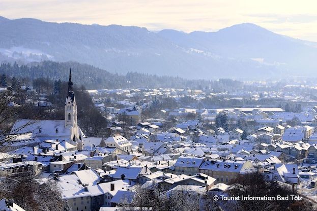 Die idyllische Voralpenstadt Bad Tölz

